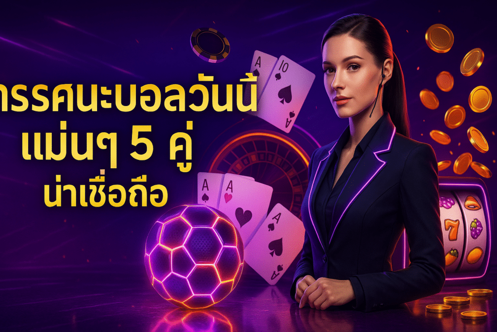 ทรรศนะบอลวันนี้ แม่นๆ
