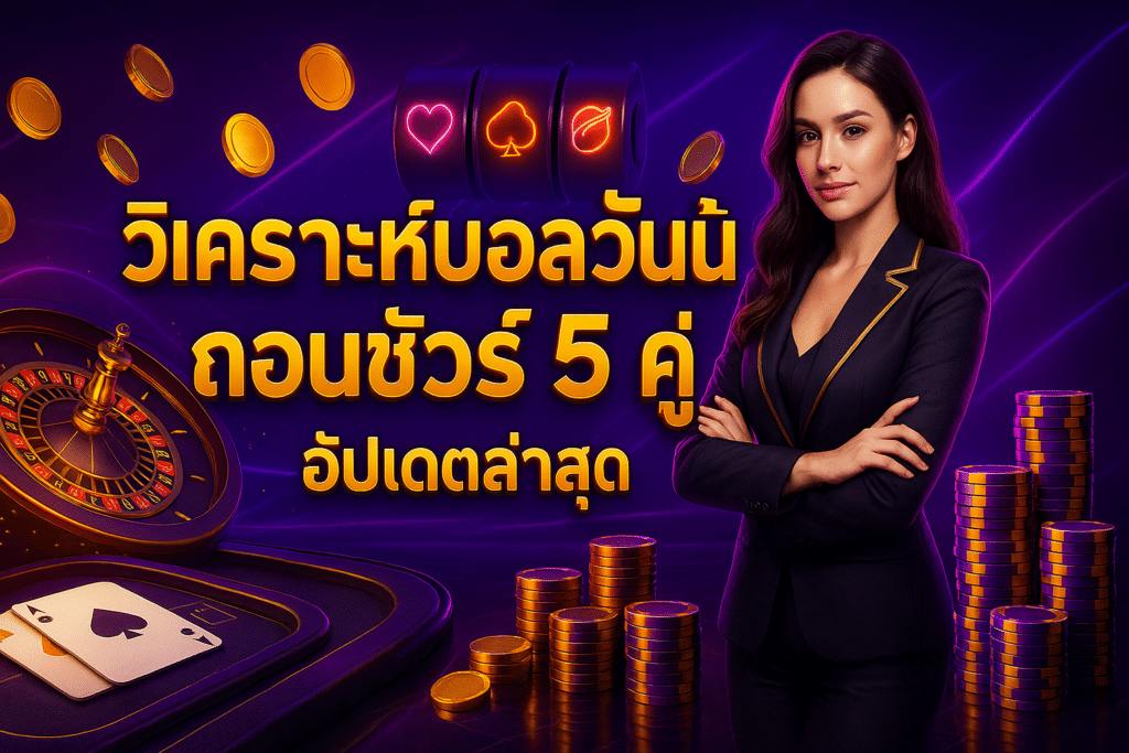 วิเคราะห์บอลวันนี้ ถอนชัวร์