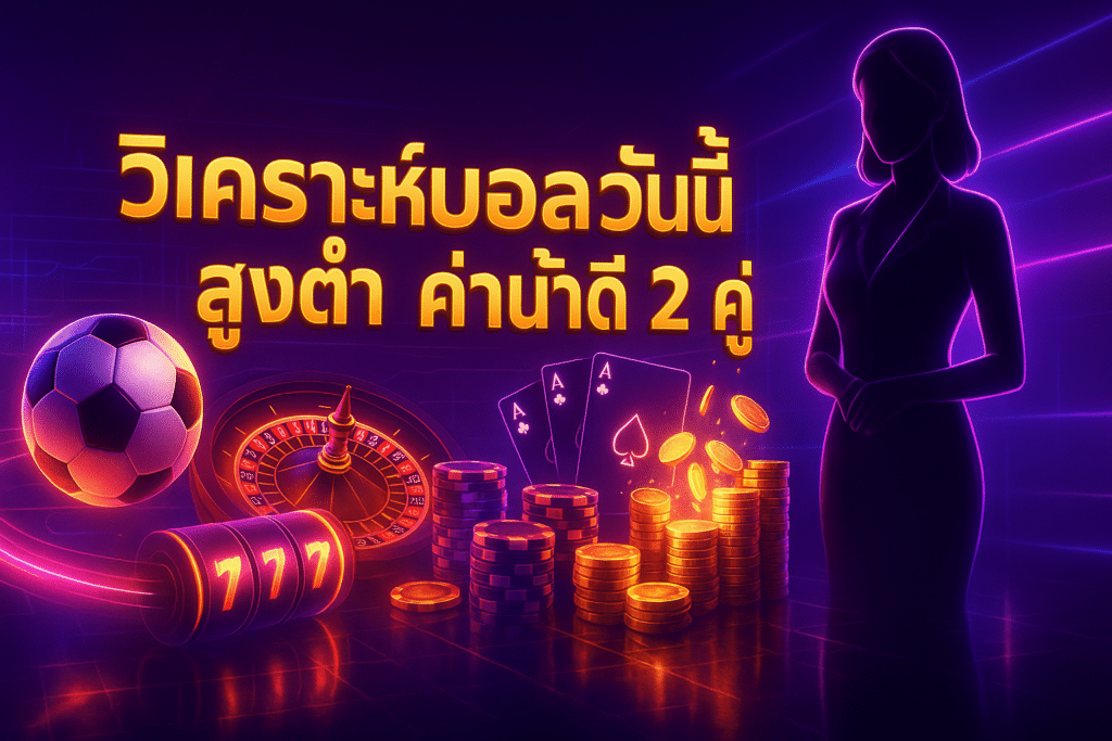 วิเคราะห์บอลวันนี้ สูงต่ำ