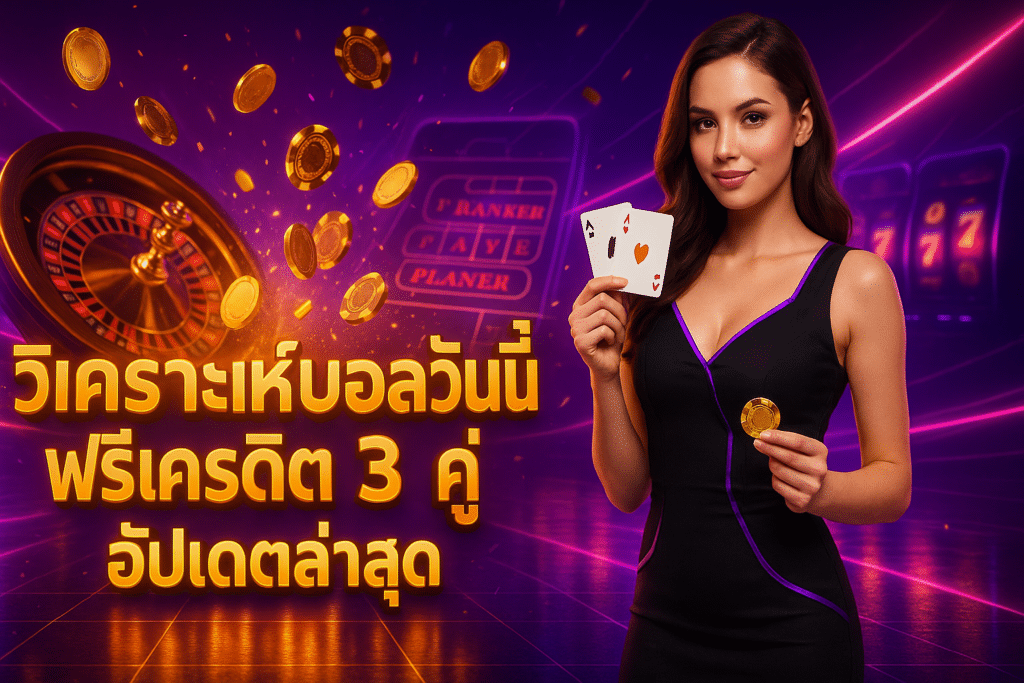 วิเคราะห์บอลวันนี้ ฟรีเครดิต